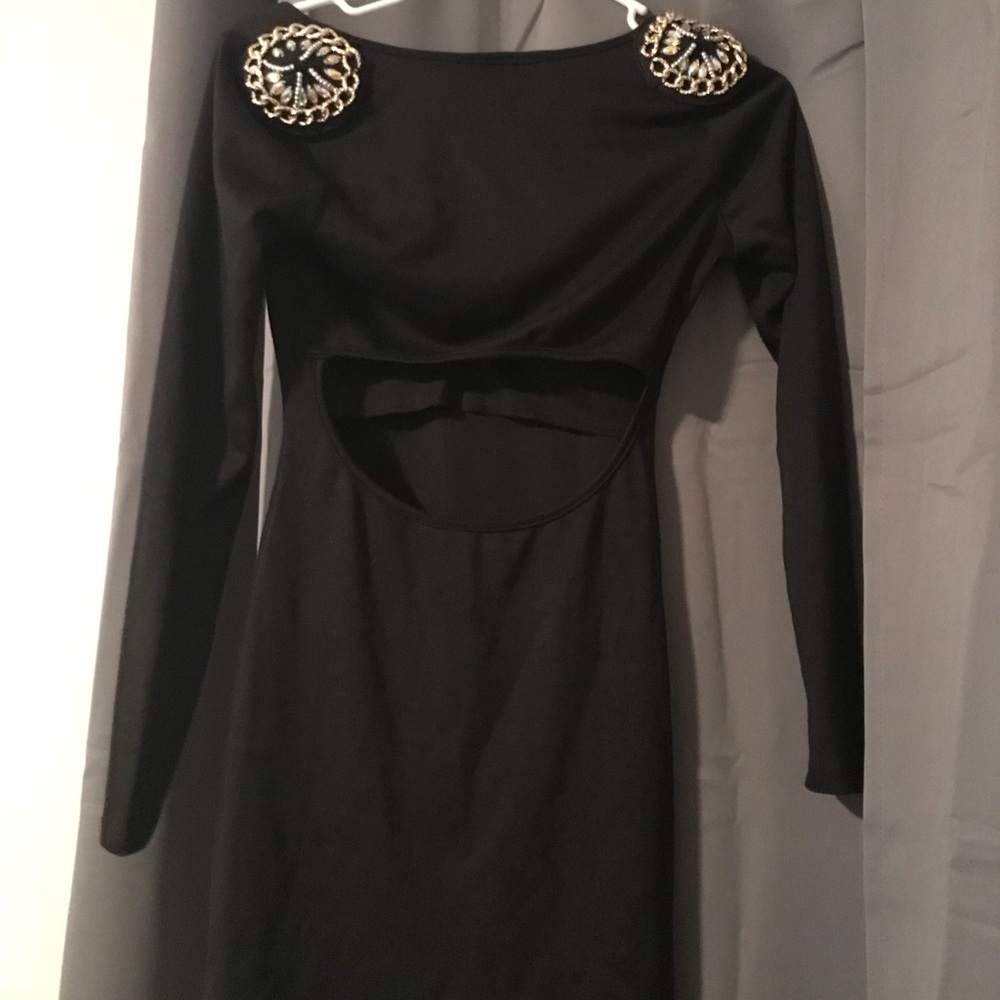 Black party dress
